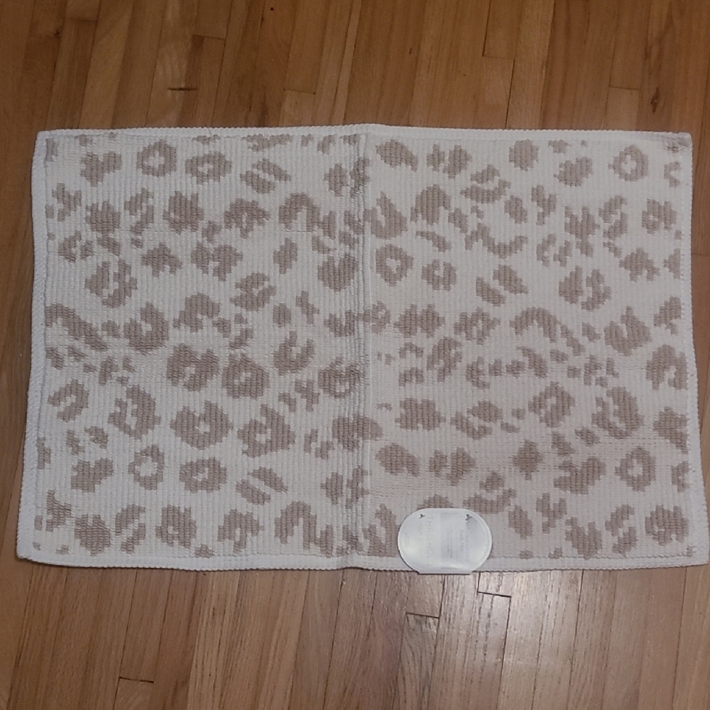 Threshold Cream and Tan Performance Bath Mat